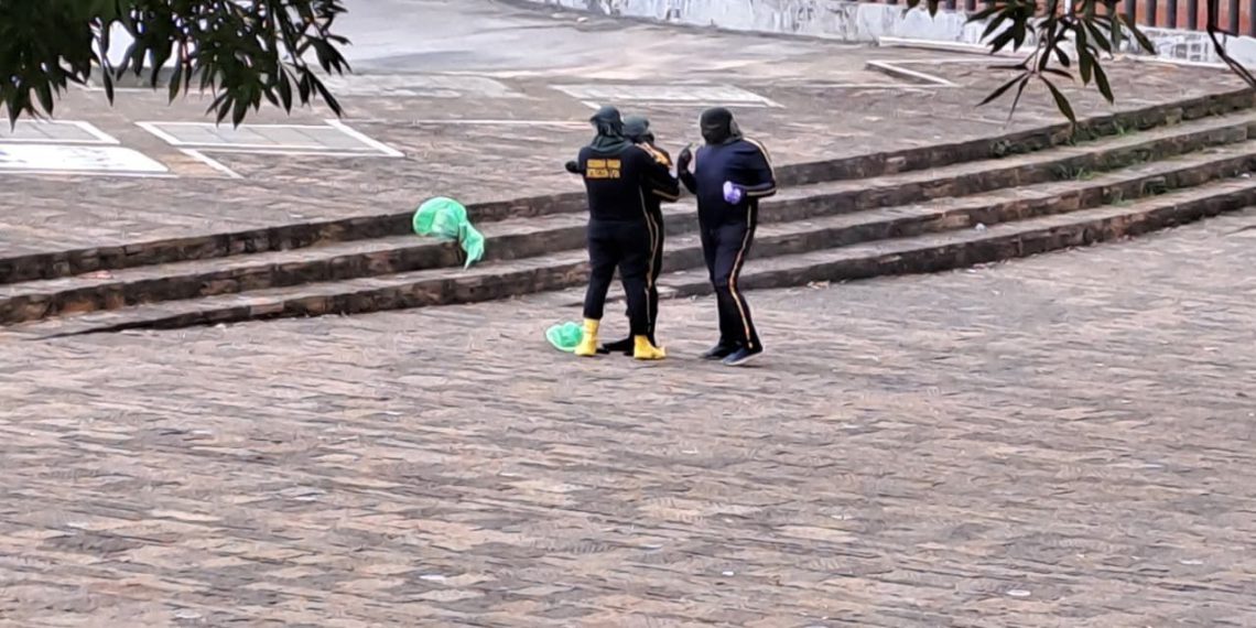 Encapuchados provocan disturbios y daños en instalaciones de la Universidad Industrial de Santander, UIS