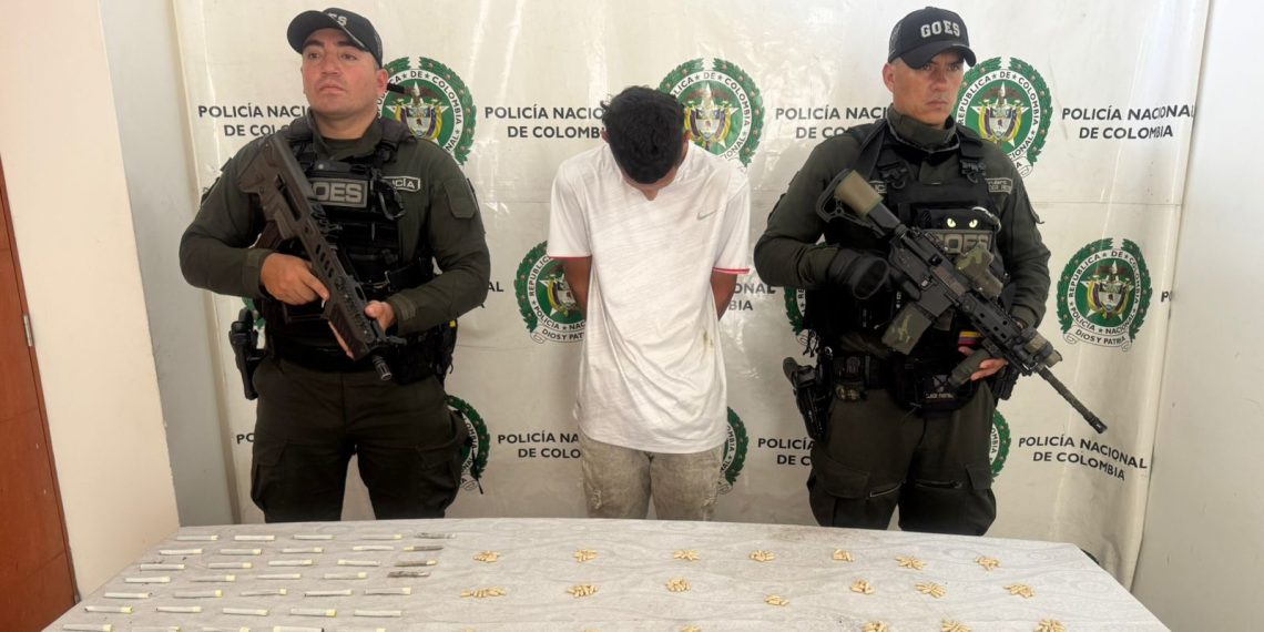 GOES captura a alias “Yuliano” en operativo contra el microtráfico en el norte de Bucaramanga