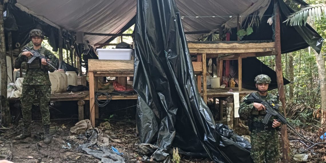 Golpe multimillonario al ELN: Ejército destruye laboratorio de cocaína avaluado en más de $6000 millones en Norte de Santander
