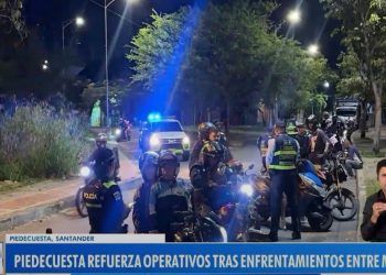 Piedecuesta segura: Autoridades refuerzan ofensiva contra el microtráfico tras ola de capturas