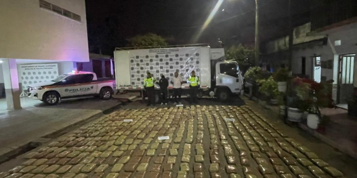 Envían a prisión a dos hombres sorprendidos con 493 kilos de marihuana en Cimitarra
