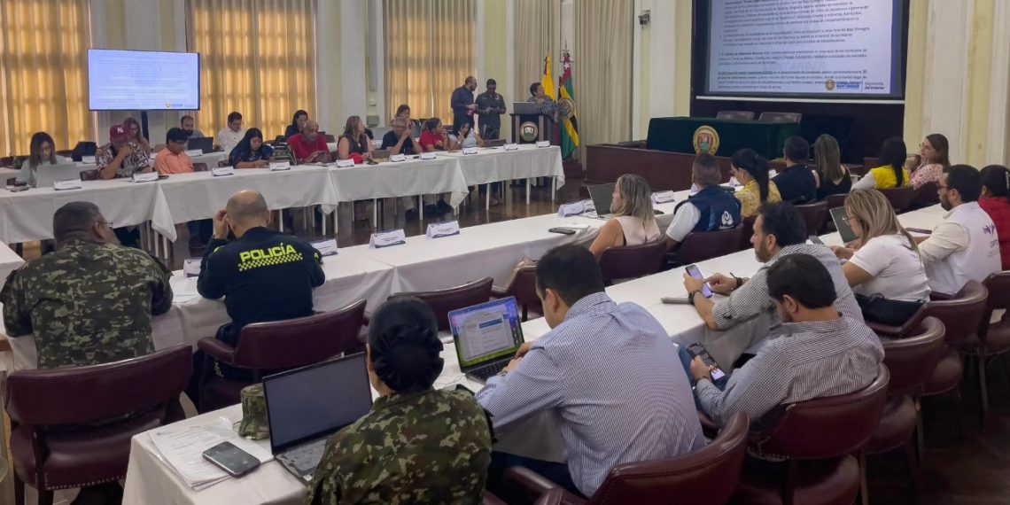 Santander realizó sesión del Comité Departamental de Justicia Transicional en favor de las víctimas del conflicto armado