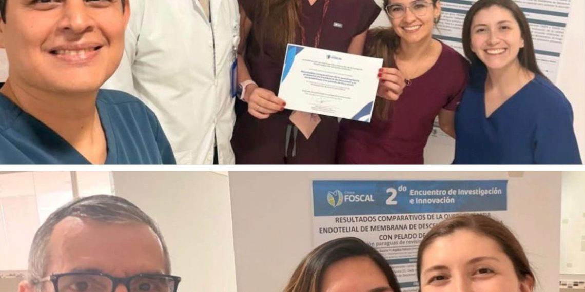 Investigadores UIS ganan primer puesto en encuentro de investigación FOSCAL con estudio sobre trasplante de córnea