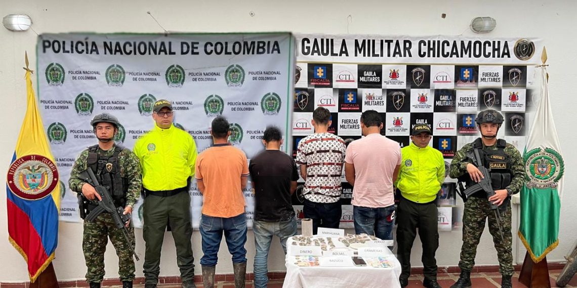¡Duro golpe al microtráfico en El Carmen de Chucurí!
