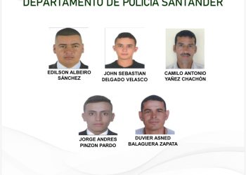 Autoridades revelan cartel de los más buscados en Santander