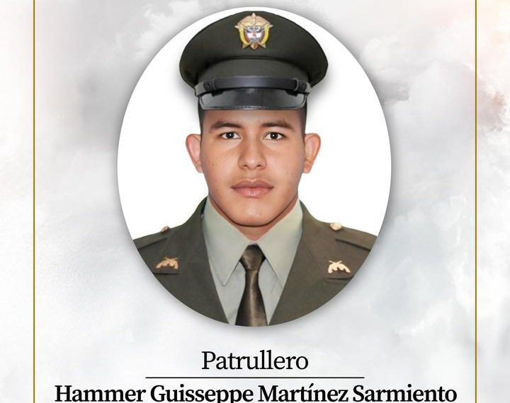 Asesinado patrullero de la Policía Nacional en Barrancabermeja: autoridades ofrecen recompensa