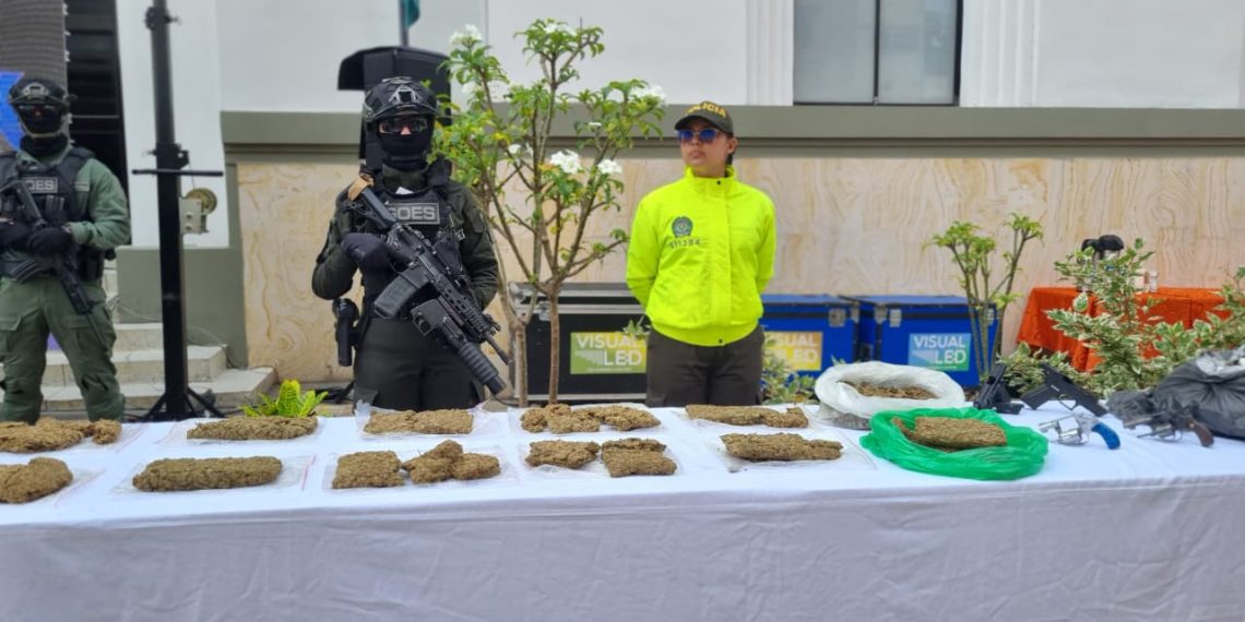 Golpe al crimen: 12 capturas y decomiso de estupefacientes en Santander