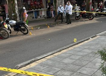 Balacera durante sepelio en Bucaramanga deja dos heridos graves