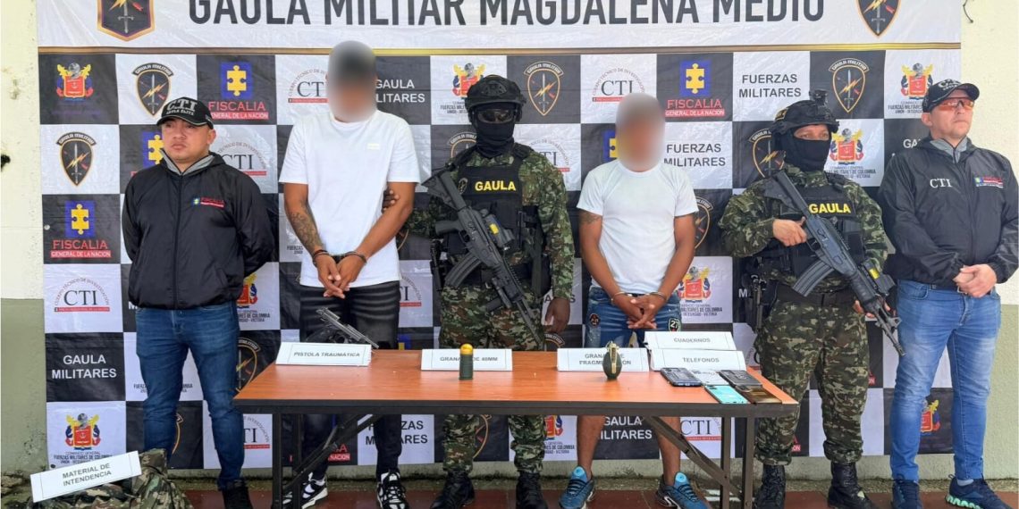 Golpe al Clan del Golfo en Magdalena Medio: capturan a dos presuntos miembros y muere cabecilla en operación militar
