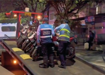 Dirección de Tránsito impone comparendos e inmovilizaciones en operativo nocturno de Bucaramanga