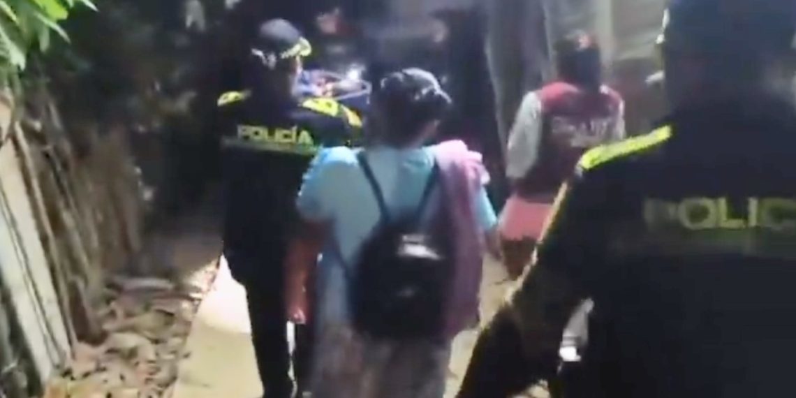 Intervención policial por vulneración de derechos a menor y bebé en Bucaramanga