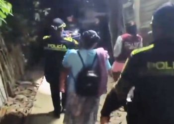 Intervención policial por vulneración de derechos a menor y bebé en Bucaramanga