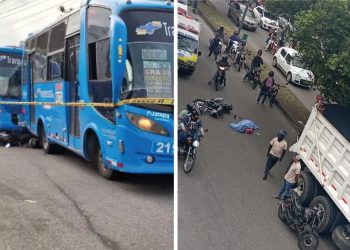 Dos tragedias en una mañana: dos mujeres mueren en la autopista Floridablanca–Bucaramanga