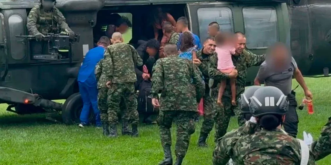 Niños rescatados en la selva de Caquetá huyeron de reclutamiento forzado