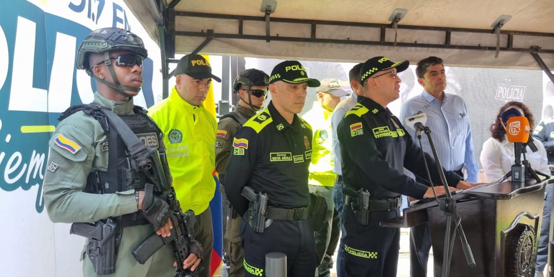 Acciones de seguridad en Santander: Resultados operativos, control del delito y vigilancia de manifestaciones