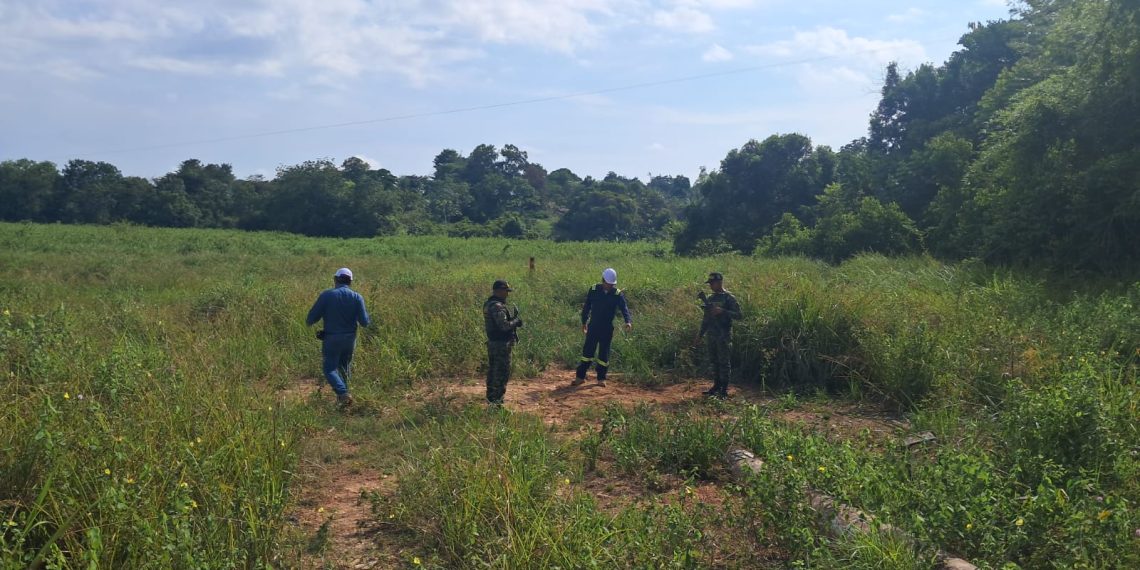 Ejército desmanteló cuatro válvulas ilegales usadas para el robo de combustible en Barrancabermeja