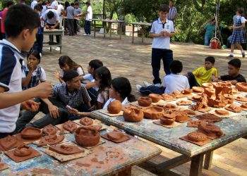 170 estudiantes participaron en el Encuentro de Alfareros y Cultura Guane en Floridablanca