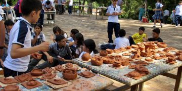 170 estudiantes participaron en el Encuentro de Alfareros y Cultura Guane en Floridablanca