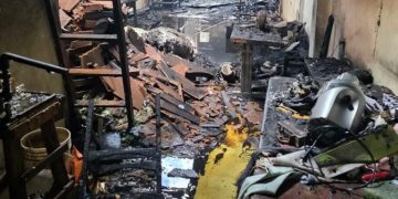 Trágico incendio en el barrio San Francisco de Bucaramanga deja una persona fallecida