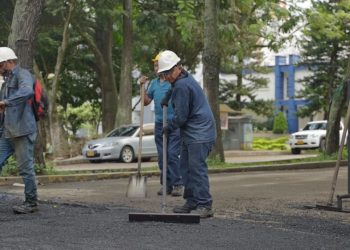 Alcaldía intensifica obras en las calles de Bucaramanga y supera los 4.000 metros intervenidos