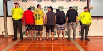 Cae banda señalada de robar motocicletas en Bucaramanga y Girón: cinco capturados