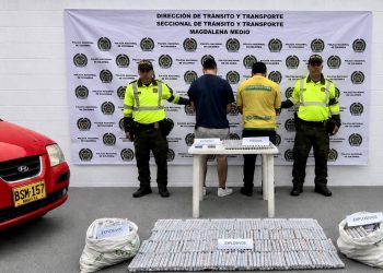 Interceptan cargamento ilegal con 150 kilos de explosivos en Santander