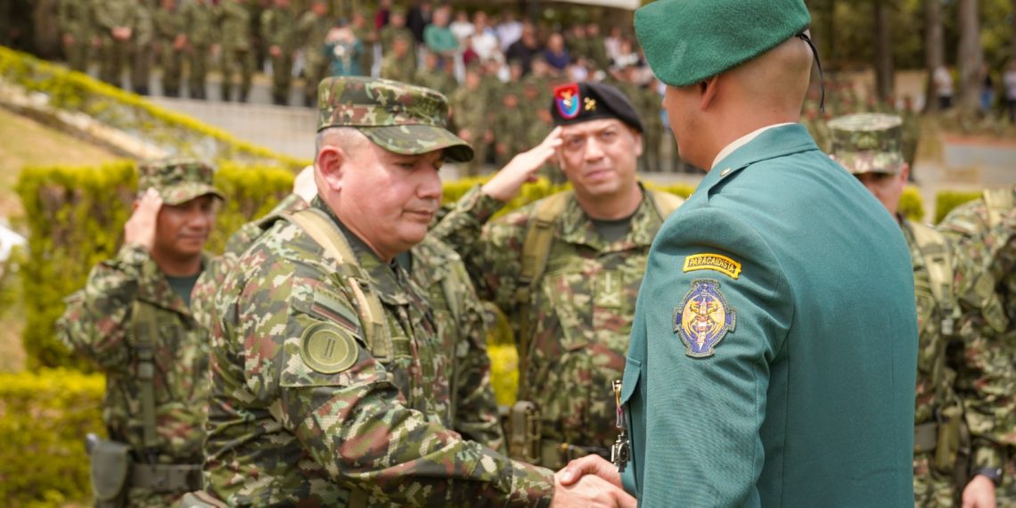 Veinte oficiales del Ejército Nacional ascendieron de grado en ceremonia realizada en Bucaramanga