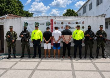 Capturan en Santander a tres presuntos integrantes del Clan del Golfo señalados de extorsión