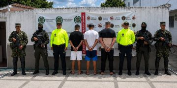 Capturan en Santander a tres presuntos integrantes del Clan del Golfo señalados de extorsión