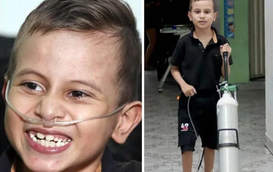 Lucas ya está en Bucaramanga: médicos definirán el próximo paso para su corazón
