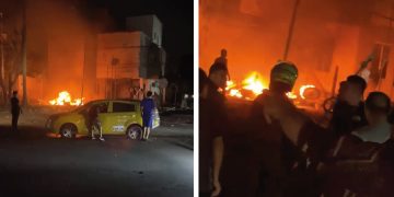Noche de terror en Los Patios tras explosión de carro bomba frente a estación de Policía
