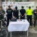 Capturan a dos personas señaladas por un doble homicidio en Barbosa
