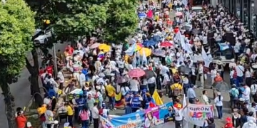 Así vivió Bucaramanga la jornada de movilización social este 14 de octubre